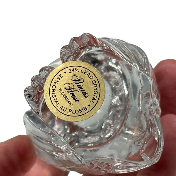 Beautiful PRINCESS HOUSE W Germany Lead Crystal WISE OWL Figurine Paperweight - Picture 7 of 10